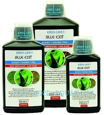£9.99 • Buy Easy Life Blue Exit Slime Green Algae Cyanobacteria Aquarium Fish Tank Treatment
