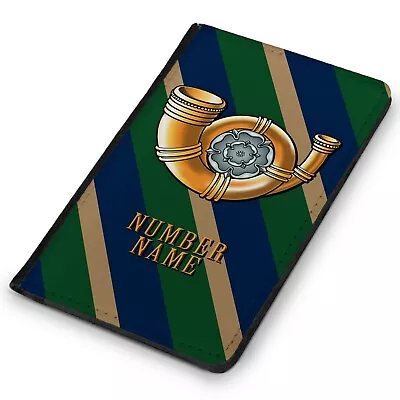 Personalised Military Passport Case Yorkshire Light Travel Card Holder Gift TR12 • £8.95