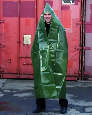 $12.99 • Buy European Army Military Surplus Chemical Suit NBC Resistant Poncho Rain Serbian