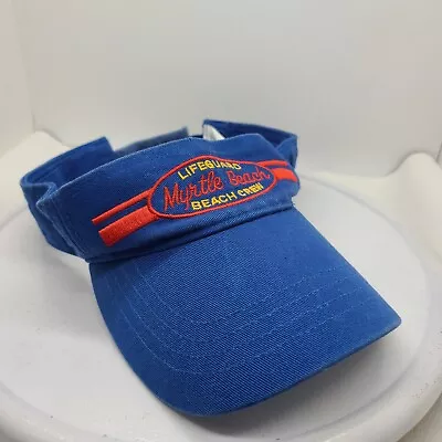 Myrtle Beach Lifeguard Beach Crew Visor Adjustable • $12.10