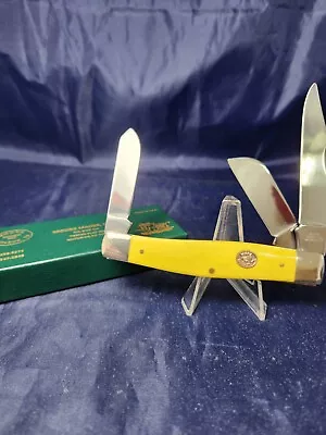 Moore Maker USA 5302 -C Big Stockman Knife Yellow Bone 2023 NIB • $119