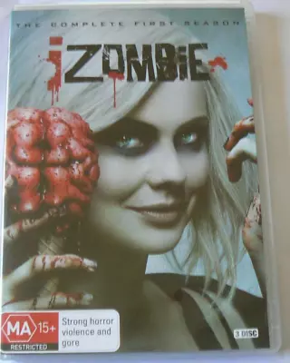 IZombie : Season 1 (DVD 2015) DC -  R4 Zombie Horror Comedy - VGC - FREE POST • $12.95