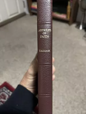 A Study Of The Articles Of Faith By James E. Talmage/ Employee Gift Edition-1984 • $37.99