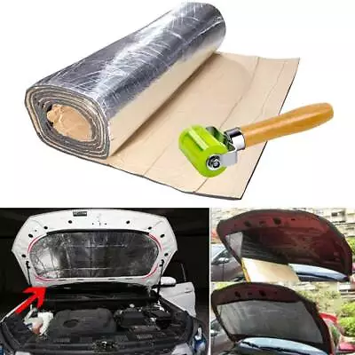 Vehicle Sound Deadener Heat Insulation Self Adhesive Material Mat 48 X39 X3/8  • $59.60