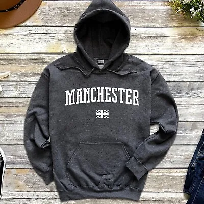 Manchester Hoodie | Manchester England Pullover Hoodie • $46.80