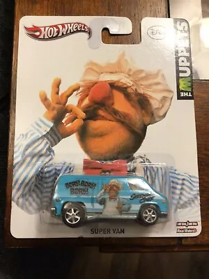 New UnopenedHot Wheels 2012 Pop Culture The Muppets SWEDISH CHEF SUPER VAN X8322 • $10