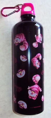 $9.99 • Buy CHESHIRE CAT Stainless Steel Disney WATER BOTTLE Alice In Wonderland NEW Pink