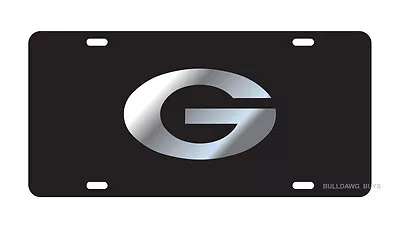 UGA UNIVERSITY OF GEORGIA Black Mirrored License Plate / Car Tag  • $22.95