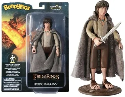 £9.95 • Buy Frodo Bendyfig Poseable & Bendable 19cm Figure The Lord Of The Rings - OFFICIAL