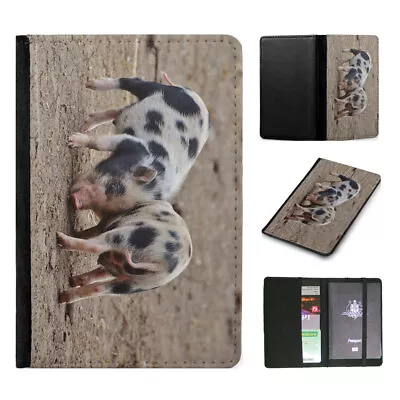 Passport Itinerary Organizer|cute Baby Piglets Pigs 8 • $14.95