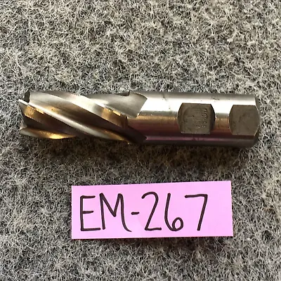 Morse 1 X 4 1/4  4.25  Twist Spiral End Mill 4 Flute LATHE CNC BIT RIMER  • $53.42