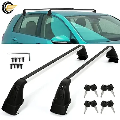 For VW Volkswagen Golf GTI MK7 4 DOOR 15-21 Roof Rack Base Carrier Cross Bars • $190