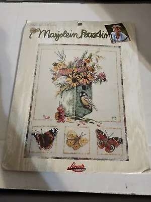 Lanarte Marjolein Bastin Birdhouse In Bloom Cross Stitch Craft Kit New Old Stock • $36.99