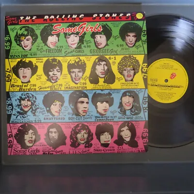 The Rolling Stones-Some Girls (Original Aussie Press)-VINYL LP-NM-USED-SHLP_4667 • $60