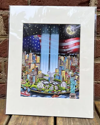 “9/11: A Time For Remembrance Twenty Years Later” Print By Charles Fazzino NEW • $215.99