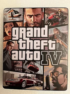 Grand Theft Auto: IV Custom-Made G2 Steelbook Case PS4/PS5/XBOX (NO GAME) • $36.30