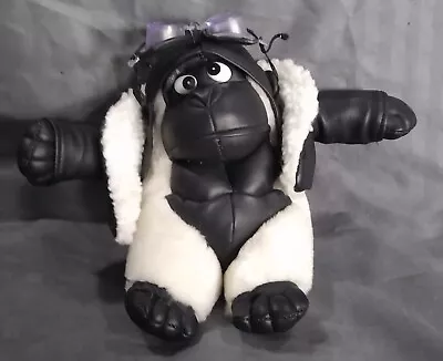 Plushland 7 In Biker Gorilla Plush Black And White With Jacket And Goggles  • $7.99