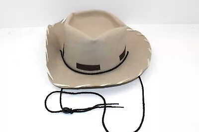 Eddy Bros. California Kids Cowboy Hat 100% Wool Large Size Grey • $25