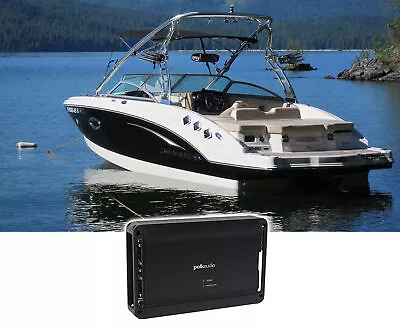 Polk Audio PAD4000.4 800w RMS 4-Channel Marine Amplifier Boat Amp PA D4000.4 • $184.95