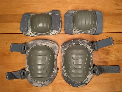 Us Military Knee & Elbow Pads Complete Set Mcguire-nicholas Usgi Gear Graded Vgc • $15.90