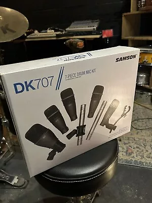 Samson DK707 Drum Microphone Kit-1) Q71 Kick+4) Q72 Snare/Tom+2) C02 Pencil Mics • $190