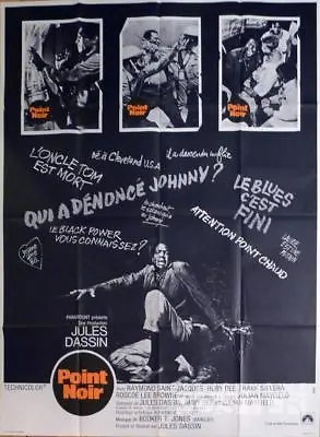 Uptight - Jules Dassin / Blackploitation - Original Large French Movie Poster • $149.99