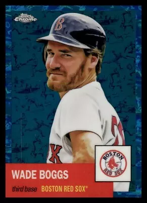 2022 Topps Chrome Platinum Blue Toile Refractor Wade Boggs #23 (45/199) • $1.99