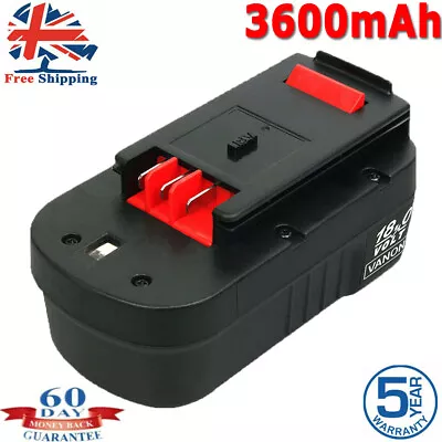 £18.99 • Buy 3.6Ah 18V Ni-Mh Battery For Black&Decker A18 244760-00 A1718 HPB18 FSB18 BD18PSK