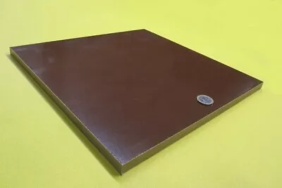 Micarta Paper Phenolic XX Grade Sheet  .500  (1/2 ) X 12  X 12  • $48.41