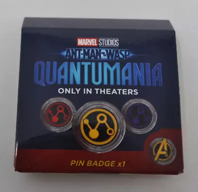 Marvel Ant-Man And The Wasp Quantumania Pin Badge #1 Disney Movie Insiders NEW • $7.99