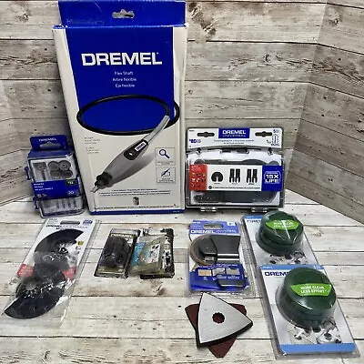 Dremel 225-02 36  Flexible Flex Shaft Rotary Tool And Attachment Lot • $10