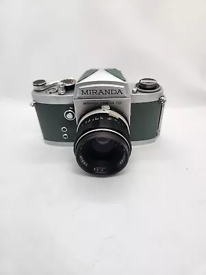 Miranda F SLR Camera With Auto 50mm 1.9 Lens - Safari Green • £120