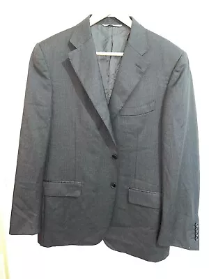 Canali Made In Italy Mens Large 44C Black Long Sleeved Suit Jacket (EX COND) • £29.99