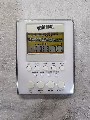 Yahtzee Handheld Electronic Game 2007 Hasbro Parker Brothers • $12.50