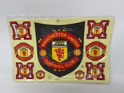 Manchester United Football Graphic Stickers Decals Package Of Ten Various Sizes • $7.39