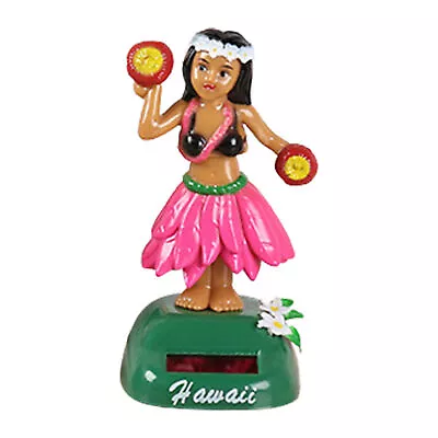 Solar Powered Dancing Hula Girl Swinging Doll Car Dashboard Hawaii Girl Decor • $19.88