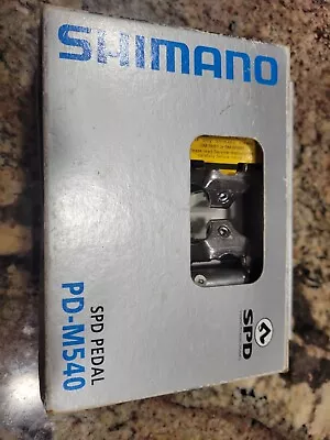 New Shimano PD-M540 SPD Mountain MTB Clipless Pedals Mountain Bike Boxed • $44.99