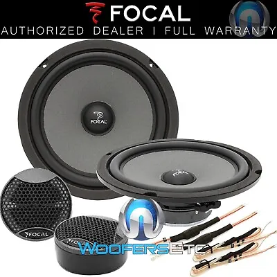 Focal Iss-200 8  Car 80w Rms 2-way Component Speakers Aluminum Tweeters Mids New • $269.99