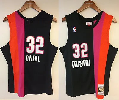 Shaquille O'Neal Miami Heat Mitchell & Ness NBA Authentic Jersey Floridians Shaq • $103.34
