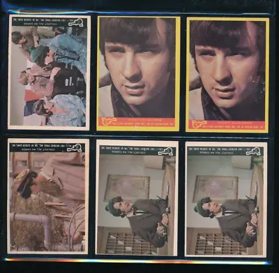 Lot (6) 1967 Donruss The Monkees #28B Mike Nesmith Raybert Screen Gems (Q132) • $12