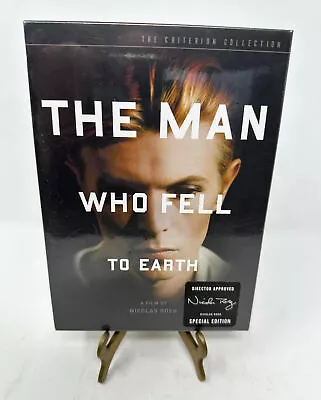 THE MAN WHO FELL TO EARTH 2 DVD BOX SET/Book Nicholas Roeg David Bowie CRITERION • $99.99