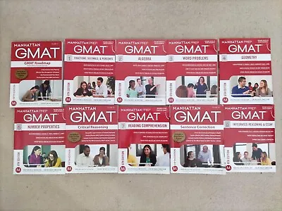 Complete GMAT Strategy Guide Set - Manhattan Prep - 5th To 6th Edition - Rare • £114.98