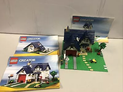 LEGO Retired 5891 Creator Apple Tree House Complete Including Instructions • $115