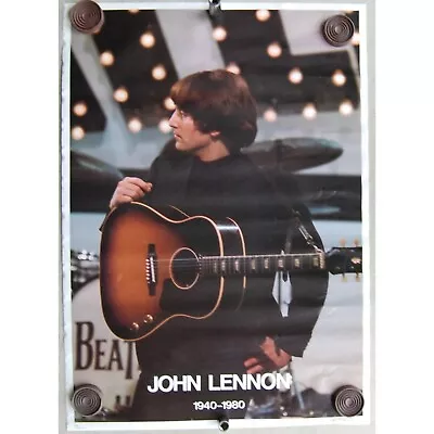 Vintage John Lennon Poster 1940 - 1980 3798 Memorial Beatles 20x28 NEW In Wrap • $29.99