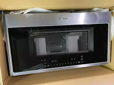 Whirlpool 30  Stainless 1.9 Cu. Ft Smart Over-the-Range Microwave - WMH78019HZ03 • $400