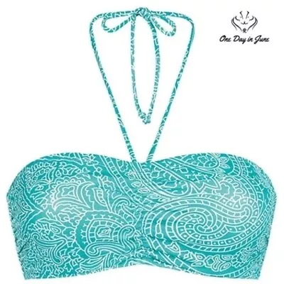 Amoena Wire Free Mastectomy Bikini Top Swimwear Size 12A • $30