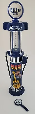 1998 Action 1/16 Rusty Wallace Miller Lite Elvis Presley Graceland Gas Pump Bank • $24.99