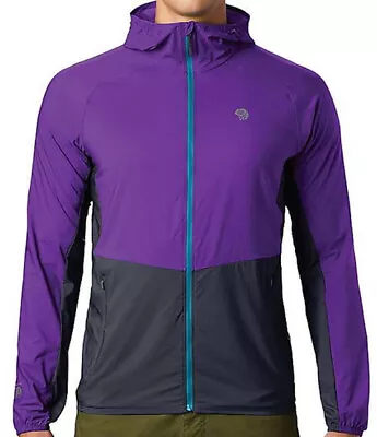 MOUNTAIN HARDWEAR Kor Preshell Hoody - MEN L Large • $99.99