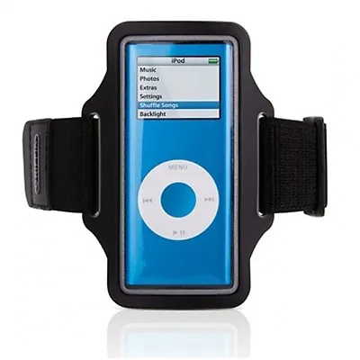 IPOD NANO 1 2 4 5 GEN - SPORTS GYM ARMBAND WORKOUT RUNNING CASE COVER STRAP • $12.52