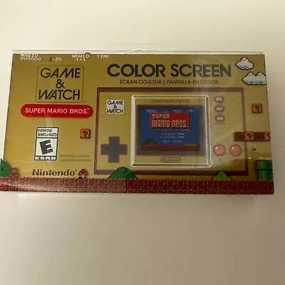 Brand New Nintendo Game & Watch: Super Mario Bros Color Screen • $35